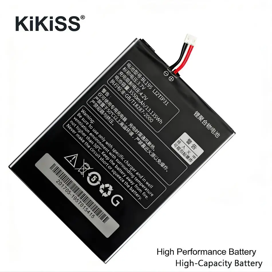 

BL195 Премиум-аккумулятор для планшета, 3550 мАч, для Lenovo Ideatab A2107 A2207 L12T1P31