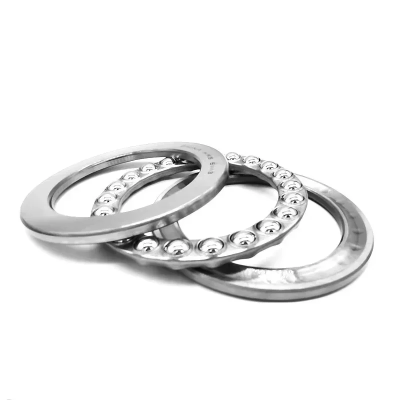 1-3 PCS Stainless Steel Flat Axial Bearings 51100 51101 51102 51103 51104 51105 51106 Thrust Ball Bearings