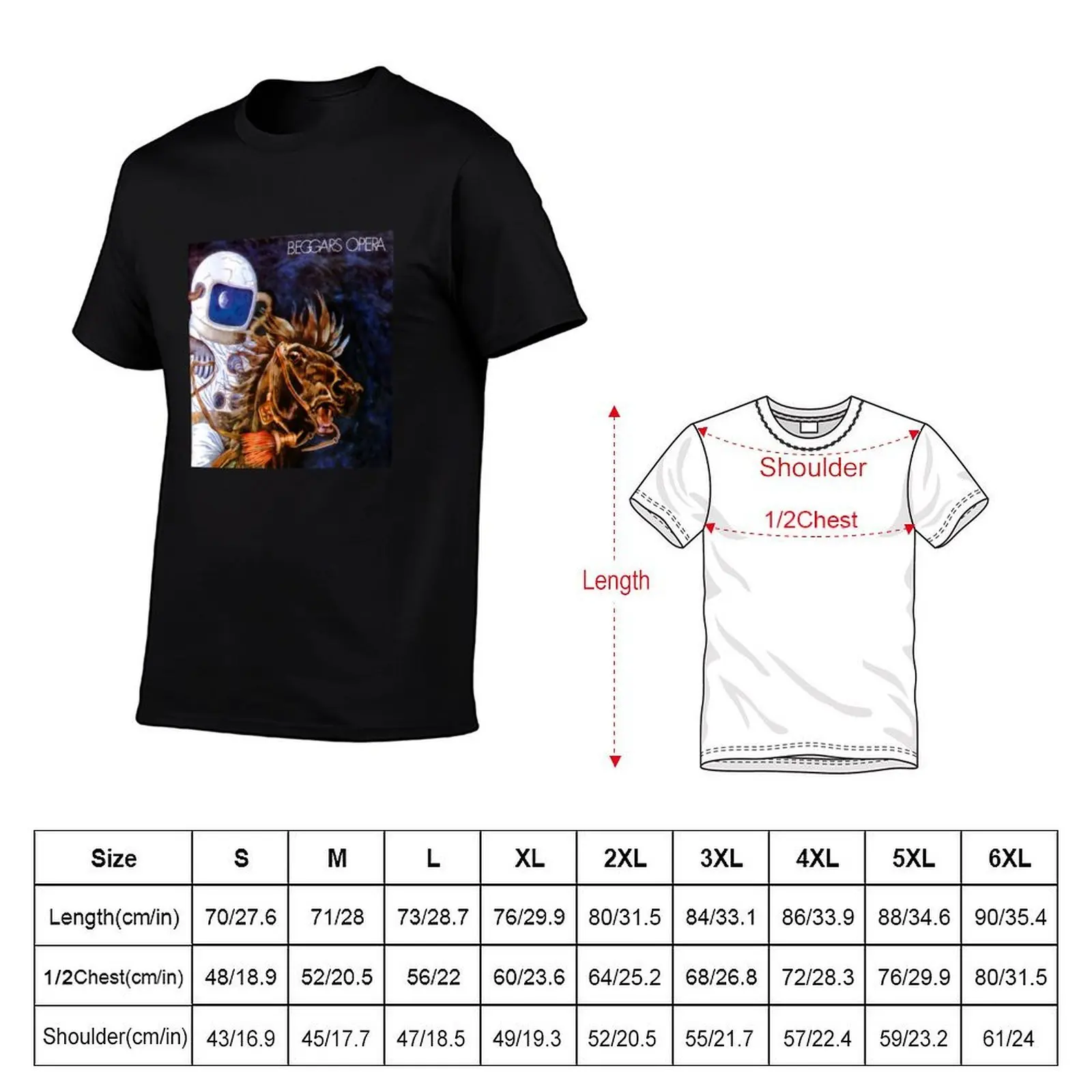 Opera man shirt tees cotton 100% shirts Beggars for man t shirts t t man cotton graphic T-Shirt