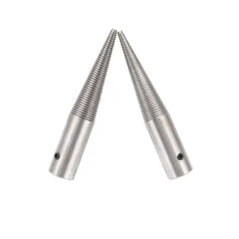 버핑 폴리싱 휠 벤치 그라인더 부품용 12.7mm 샤프트에 설치된 1쌍 테이퍼 스핀들 왼쪽 및 오른쪽
