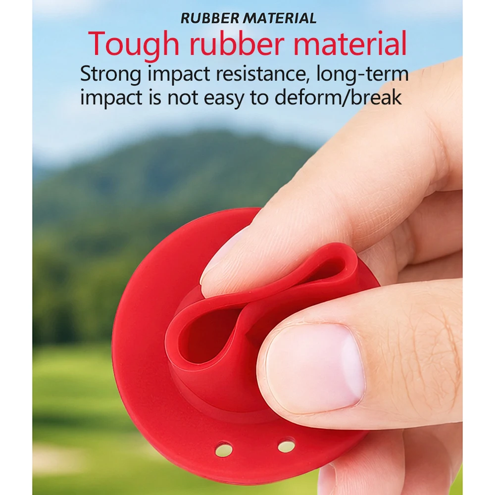 PGM Rubber Park Golf Tees Stable Non-Slip Base for Park Golf Driving Range Training Accessories Durable Long Lasting