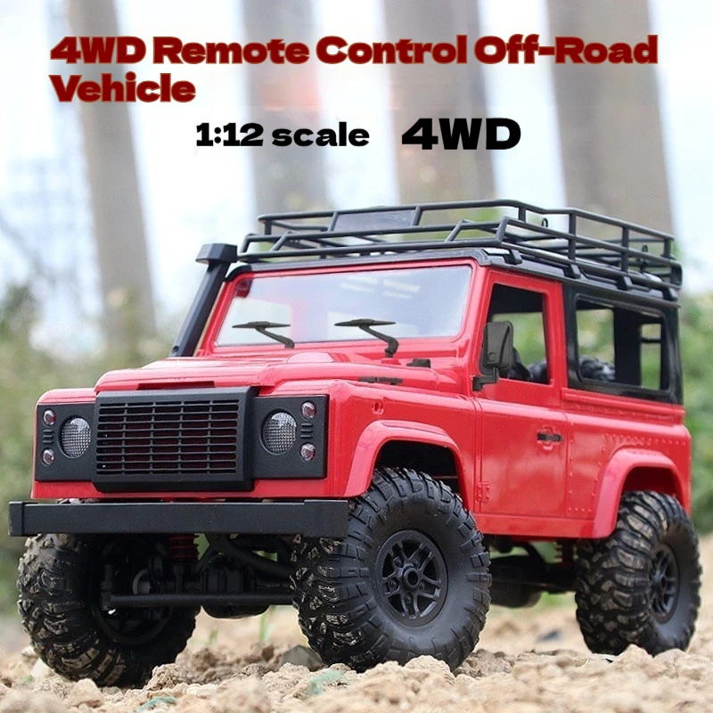 Mn90 carro de controle remoto com tração nas quatro rodas, carro de brinquedo rc d90, veículo off-road 1:12, carro de simulação clássico para land rover, homem, menino, presente