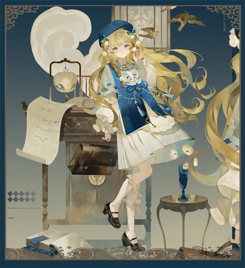 Irelia H Phoebe من Wuthering Wave Phoebe أزياء تنكرية للنساء لعبة فستان الأدوار التنكرية #5