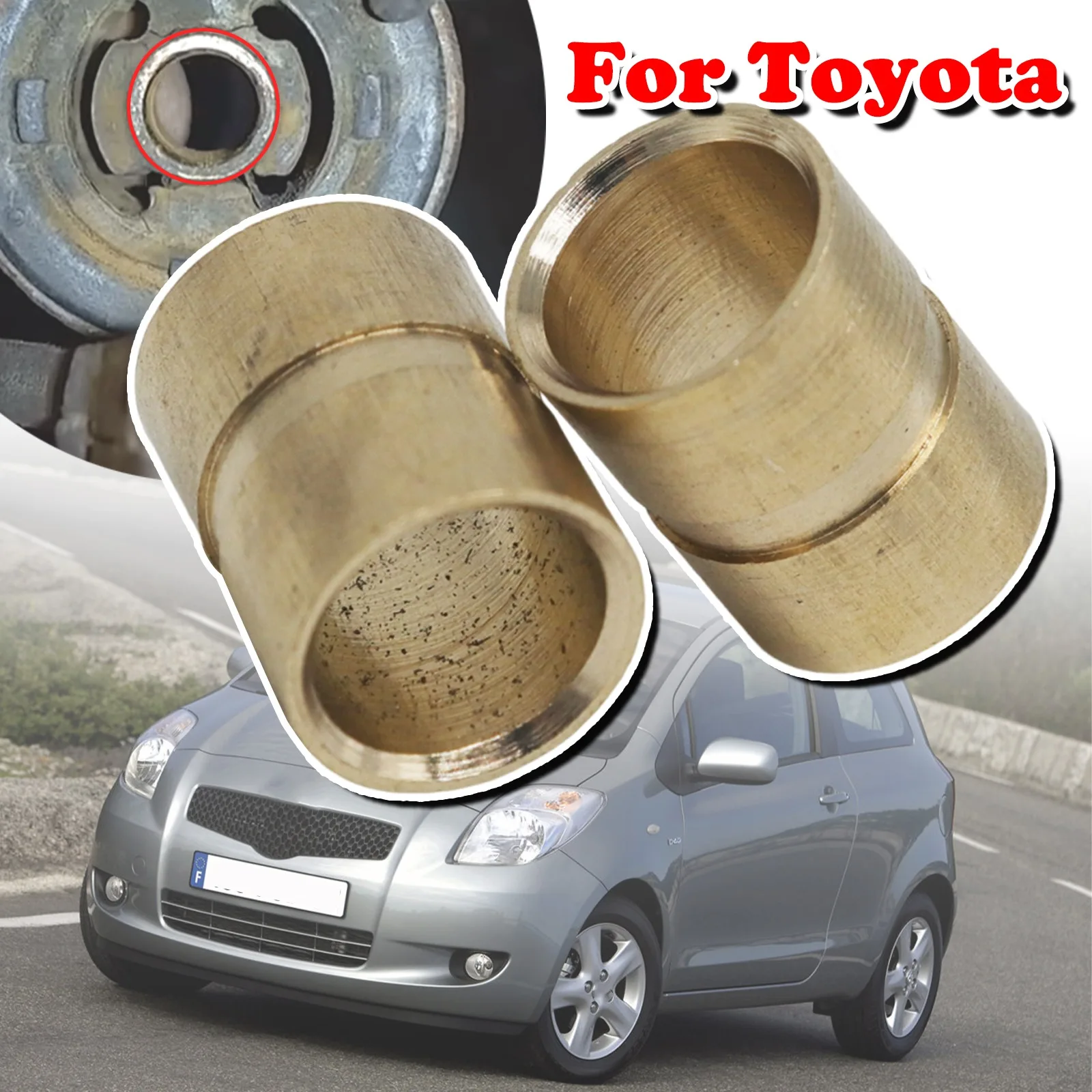 

Втулка троса шестерни, латунная втулка для Toyota Corolla Yaris, медное основание, подшипниковые валы, внутренняя втулка, основание, колонка, вал управления переключением передач