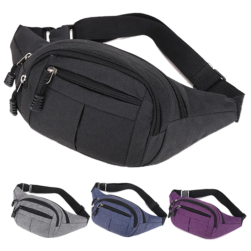 1PC Men's Waist Pack Nylon Sport Fanny Bags Boy Drop Leg Bags Hip Bum Belt Bag Travel Riding Motorcycle Crossbody Purse Pouch