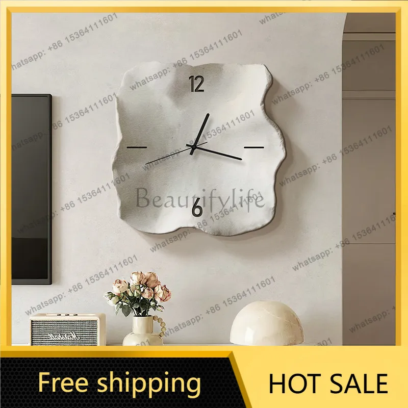 XX.Modern Simple Wall Clocks Korean Design Silent Creative Xenomorph Silent Wall Watch Minimalist Fashion Horloge Home Decoratio