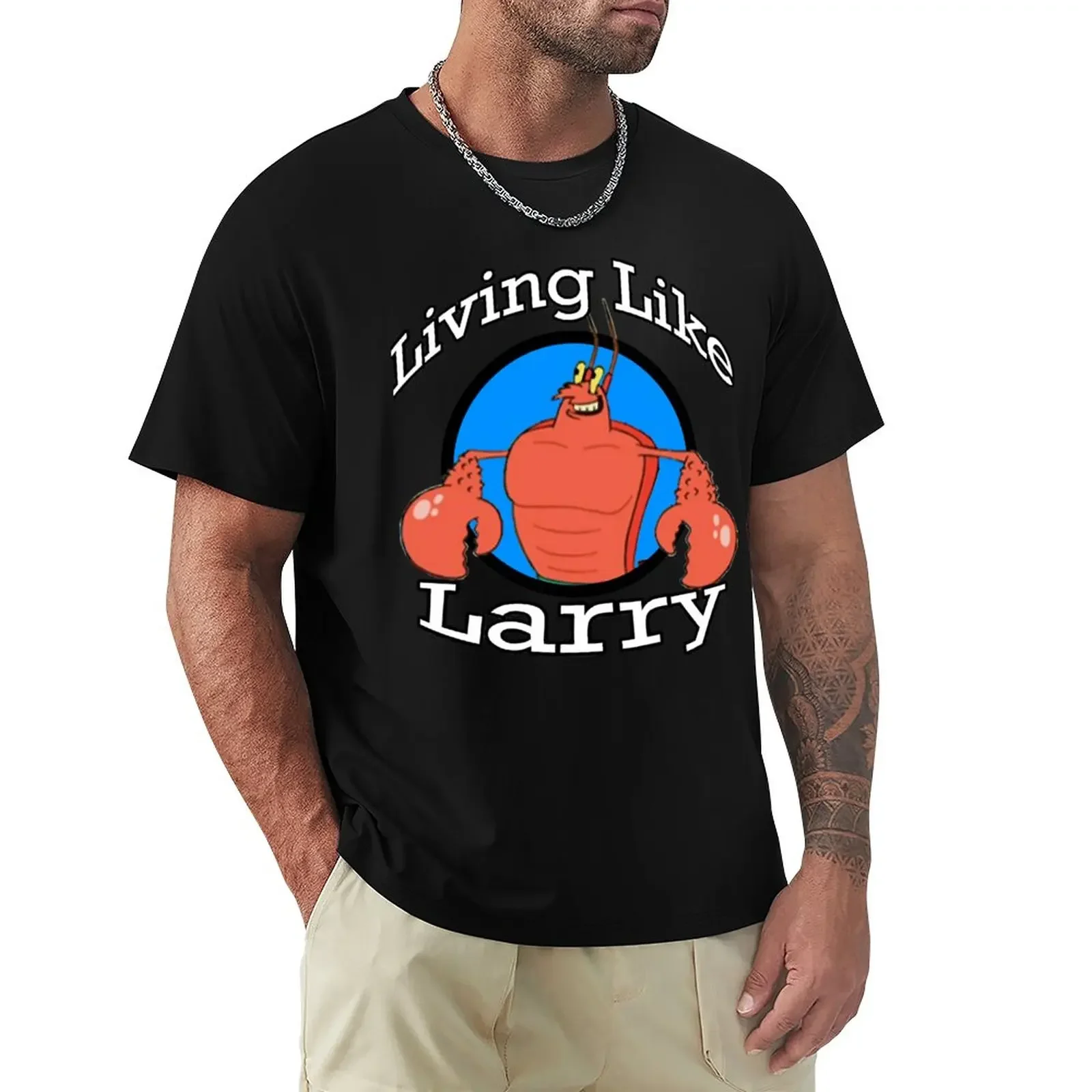 

Living Like Larry T-Shirt boys animal print Blouse graphics mens champion t shirts