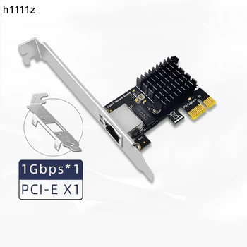 بطاقة شبكة إيثرنت PCIE Gigabit ، محول PCI Express X1 إلى RJ45 ، 10 ميغابايت في الثانية ، Mbps ، mi bps ، رقاقة RTL8111H ، بطاقات الشبكة المحلية لسطح المكتب ، الكمبيوتر الشخصي