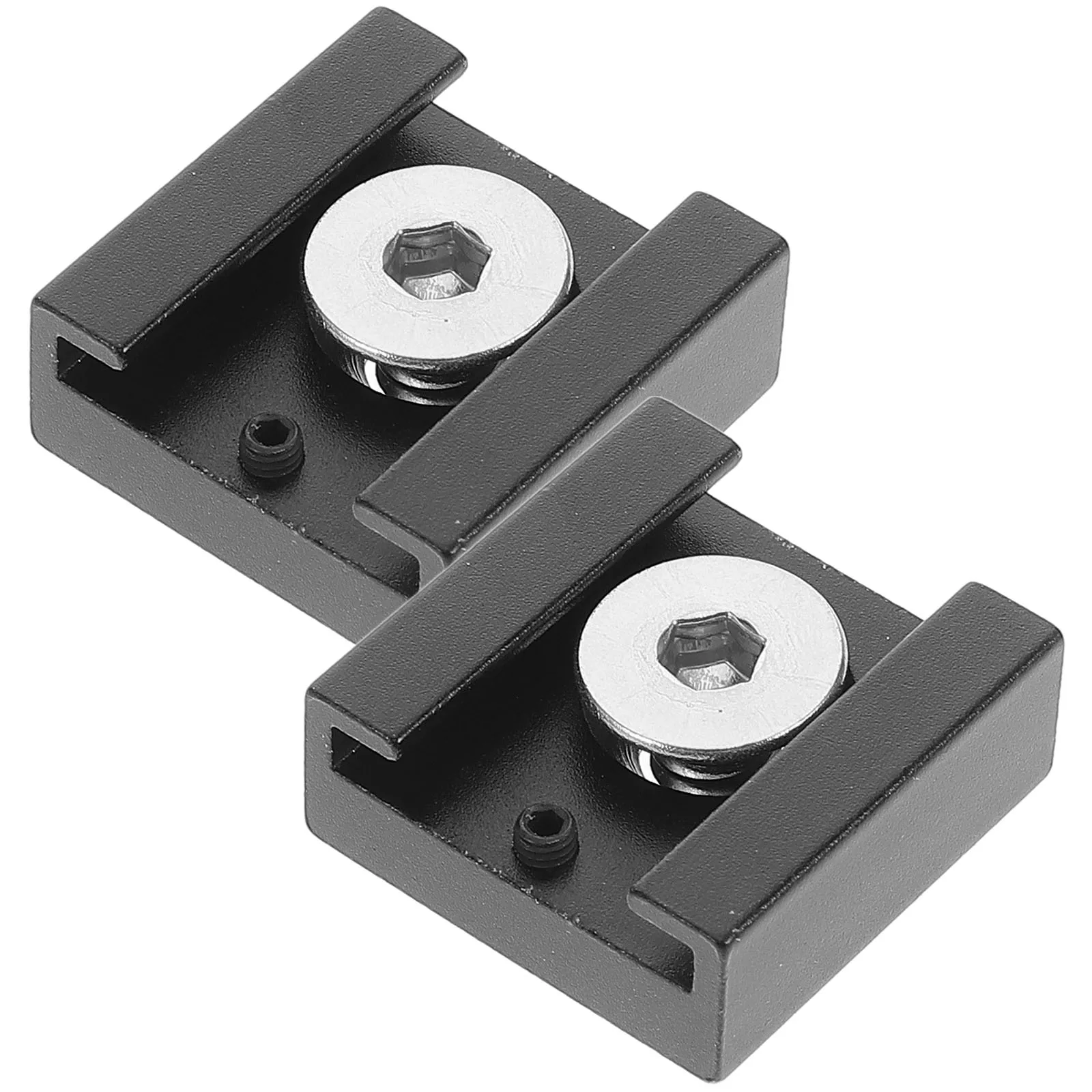 

1 set 1/4 Hot Shoe Mount Adapter Bracket DSLR Camera Secure Connection Fixed Seat Black photography accessories camera mount hot