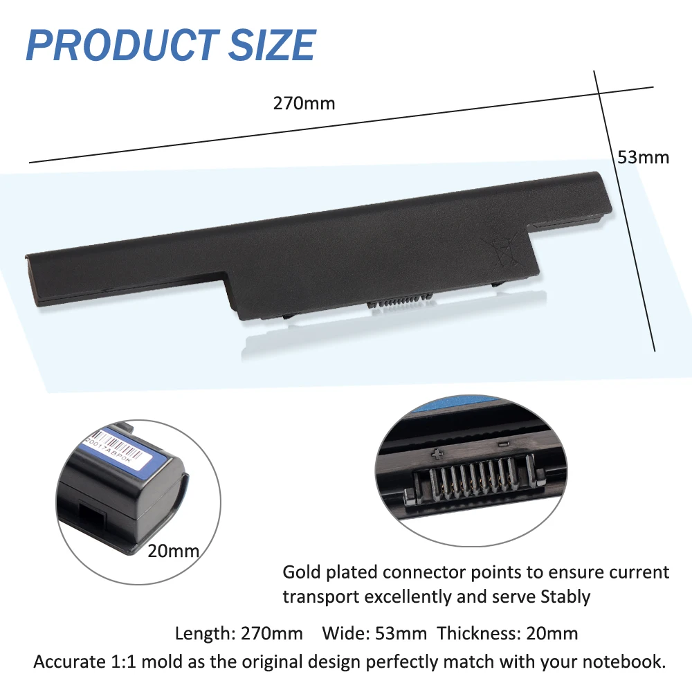 ETESBAY AS10D31 Laptop Battery For Acer 4741G 5560G 5741G 5742G 5750G 7741G 7750G 7751G 7560G E1-471G AS10D71 AS10D51 AS10D61