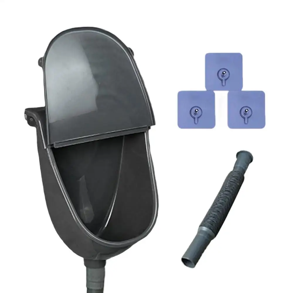 Muur Urinoir Urine Separator PP Wandmontage Wc Geurloos Urine Separator met Deksel voor Thuis Camper Jongen Mannen Dorm Tuin