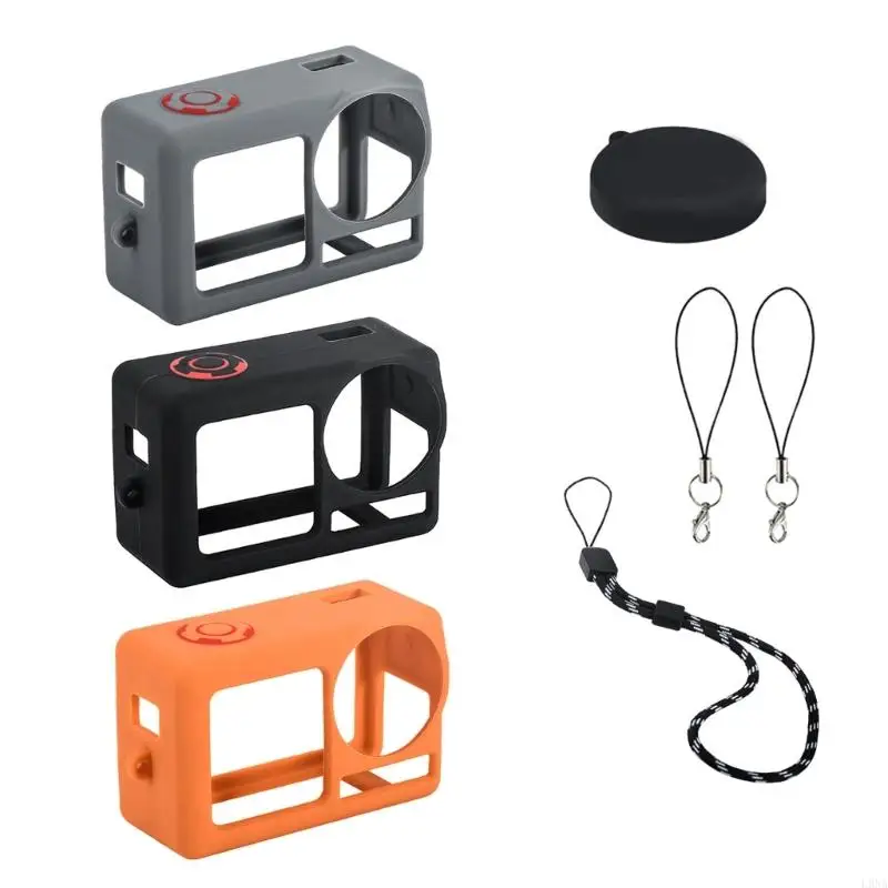 

2025 Новая силиконовая крышка и защитник объектива для Action 5 Professional Camera с Lanyard