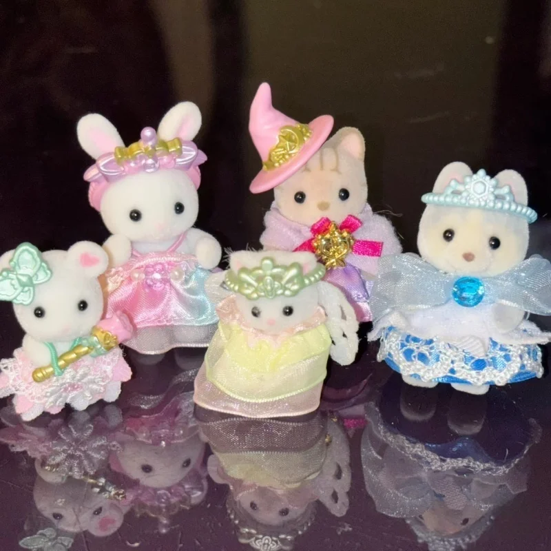

Sylvanian Families Аутентичные детские игрушки Игрушка для девочек Кухня T فاines Princess Five японского издания Мебель для кукольного домика Ternuries