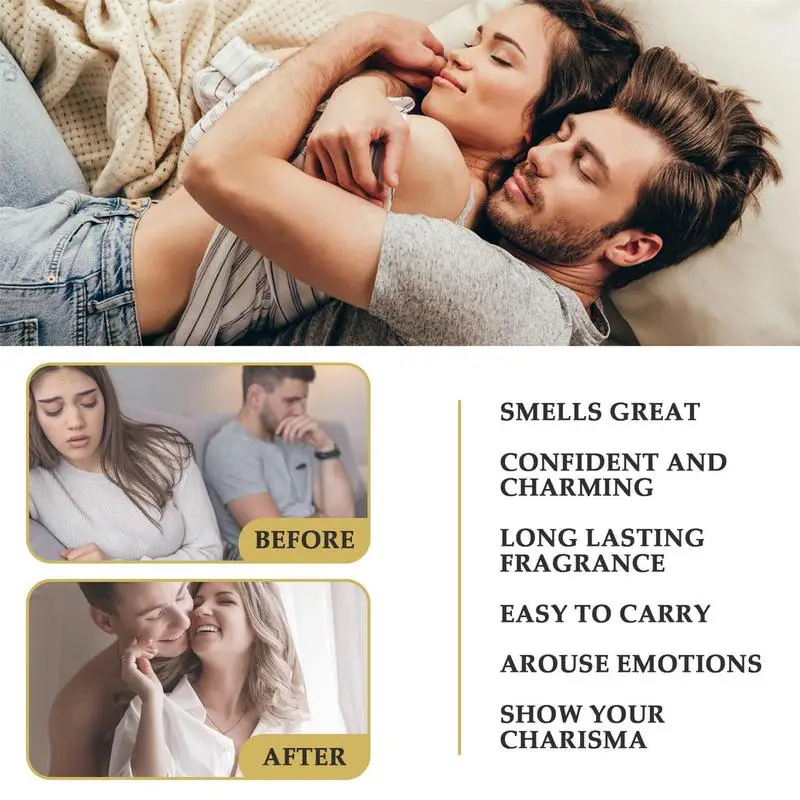 Pheromone Perfume Highly Attractive Pheromone Cologne For Men Elegant Pheromone Essential Oil Unisex Attraction For Men And