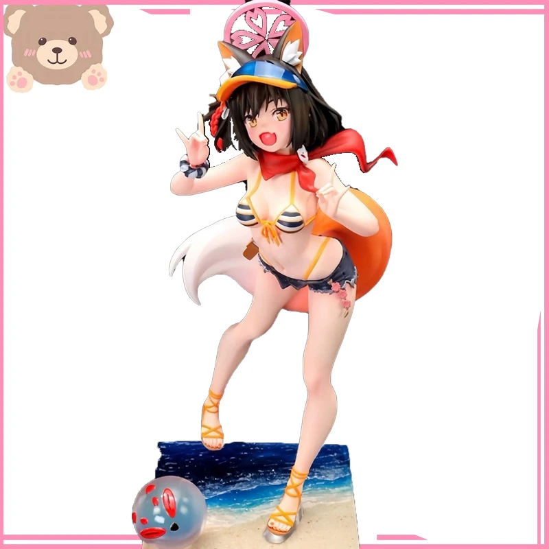 

Anime Blue Archive Swimsuit Ringo Renmei 23cm 1/7 PVC Action Figure Toy Model Doll Game Figures Collectible gift decoration