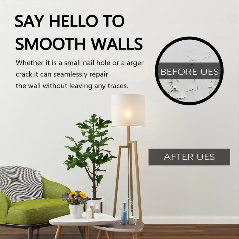 Spackle Wall Repair Kit Wall Spackle Repair Paste 100g Fast Easy Multifunctional Plaster Wall Repair With Scraper For Plaster