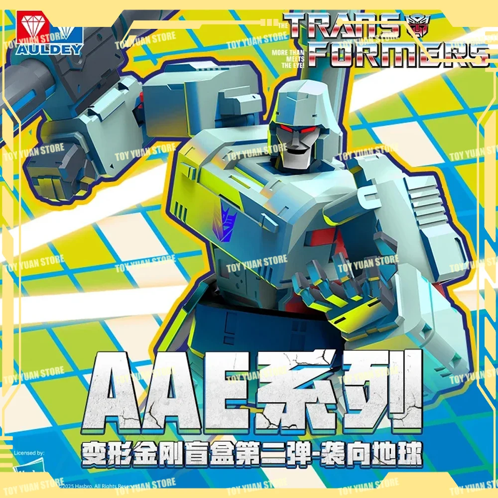 

AULDEY TOYS AAE Series Second Ver.Attack On Earth Megatron Goldbug Bumblebee Action Figures Model Toy Collectible Gift