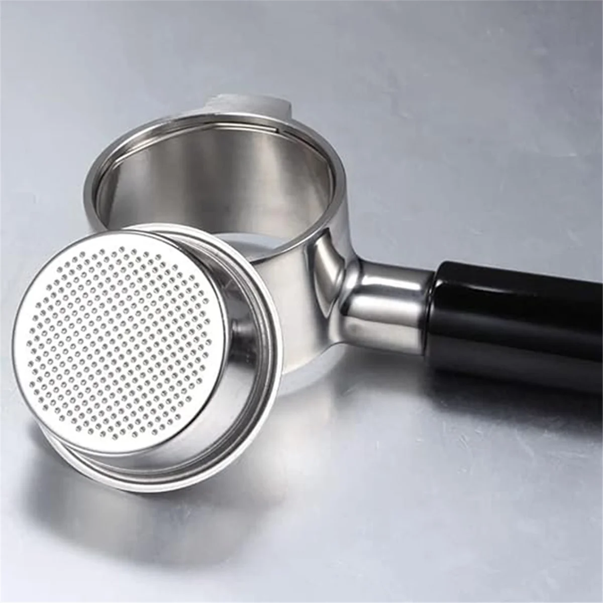 51mm Portafilter for ECP3420 EC155 BCO430 EC260, 51mm Bottomless Portafilter 2 Ears Replacement Parts