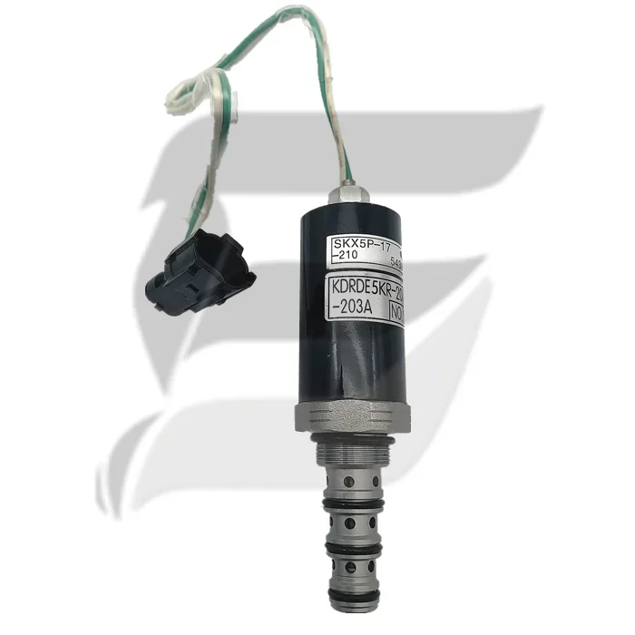 Excavator Parts SH200-2 Solenoid Valve KDRDE5KR20/40C13-203A SKX5P-17-210