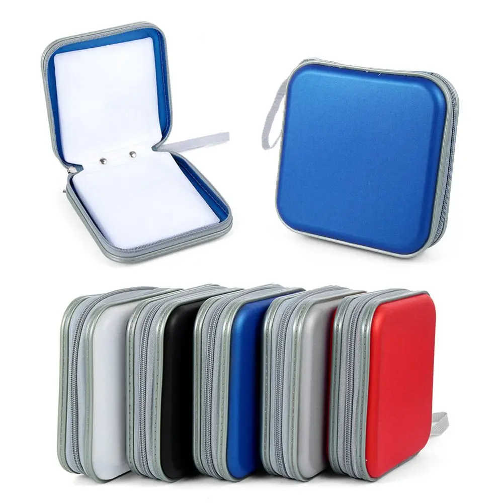 40 Disc Video Media Wallet Album Holder Storage Sleeve Organizer CD DVD Case Double-side