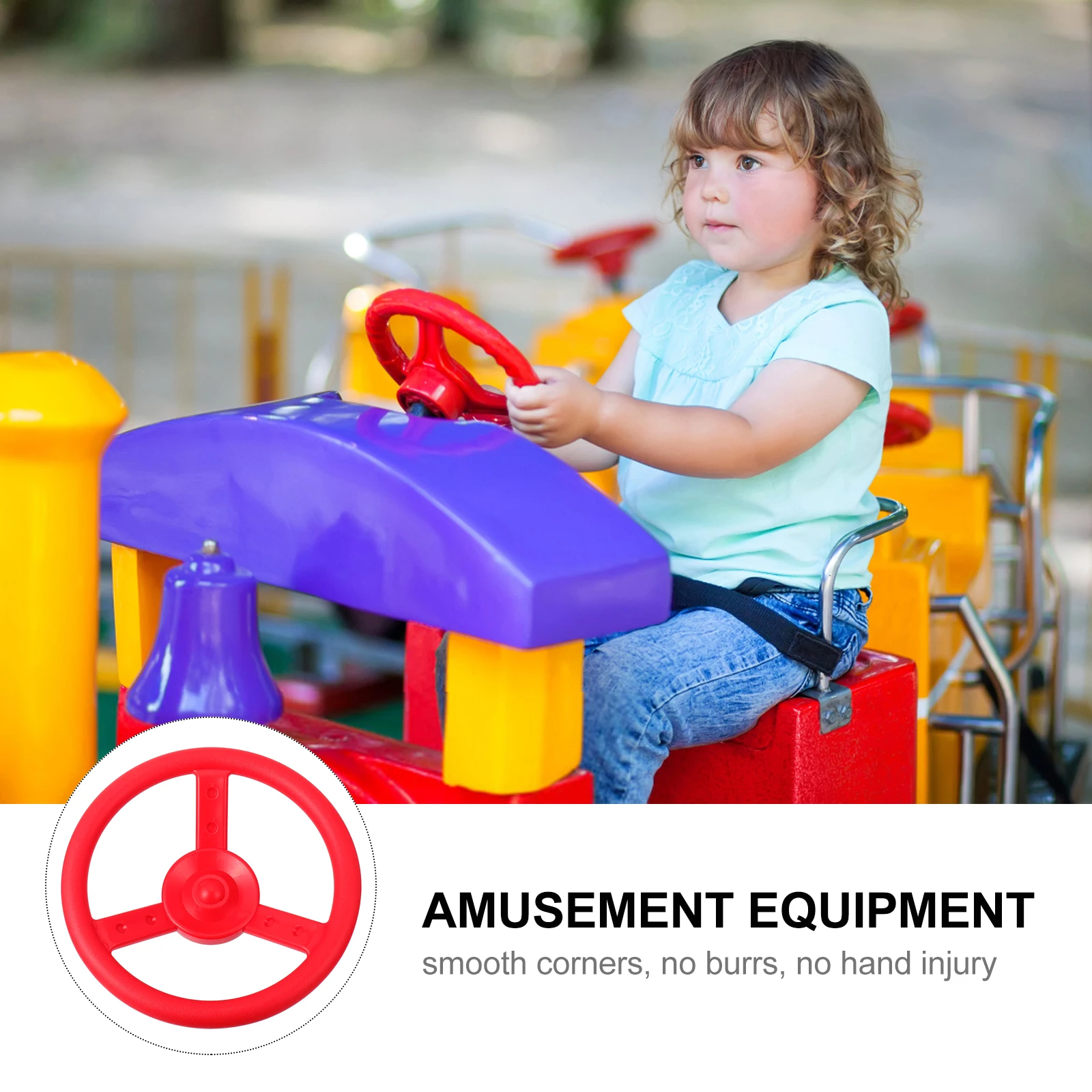 

Large Round Disk For Kids Outdoor Playground Equipment Plastic Swing Seat Recreational Swing Plate Playset Accessory