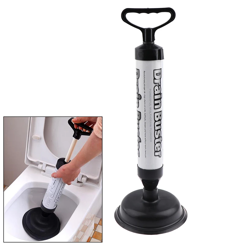 1 Pc Plastic Toilet Unclogger Powerful Sewer Buster Sewer Cleaner Bathroom Products