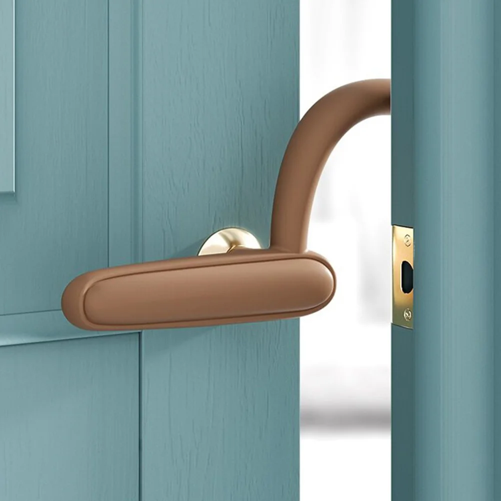 

Door Handle Silicone Cover Safety Lock Anti-Pinch Door Stopper For Protection Kitchen Bathroom Living Room