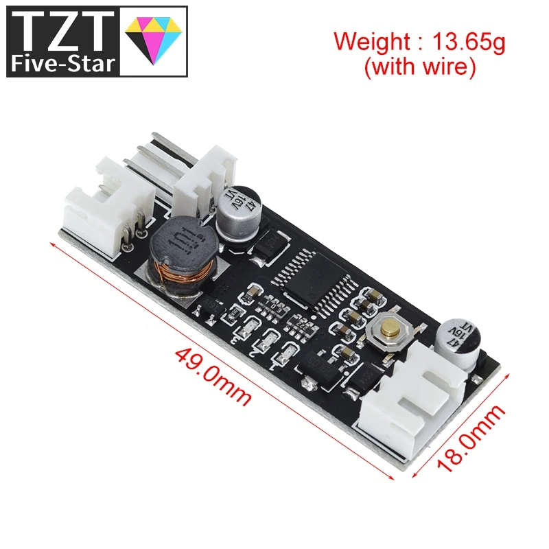 Single 12V 0.8A DC PWM 2-3 Wire Fan Temperature Control Speed Controller Chassis Computer Noise Reduction Module NTC B 50K 3950