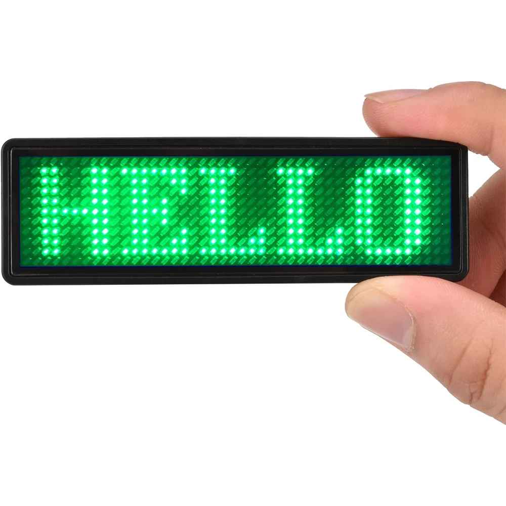 Segnale LED Bluetooth Digital Insignia fai da te Cartellone a scorrimento programmabile Display a LED HD Cifre di testo