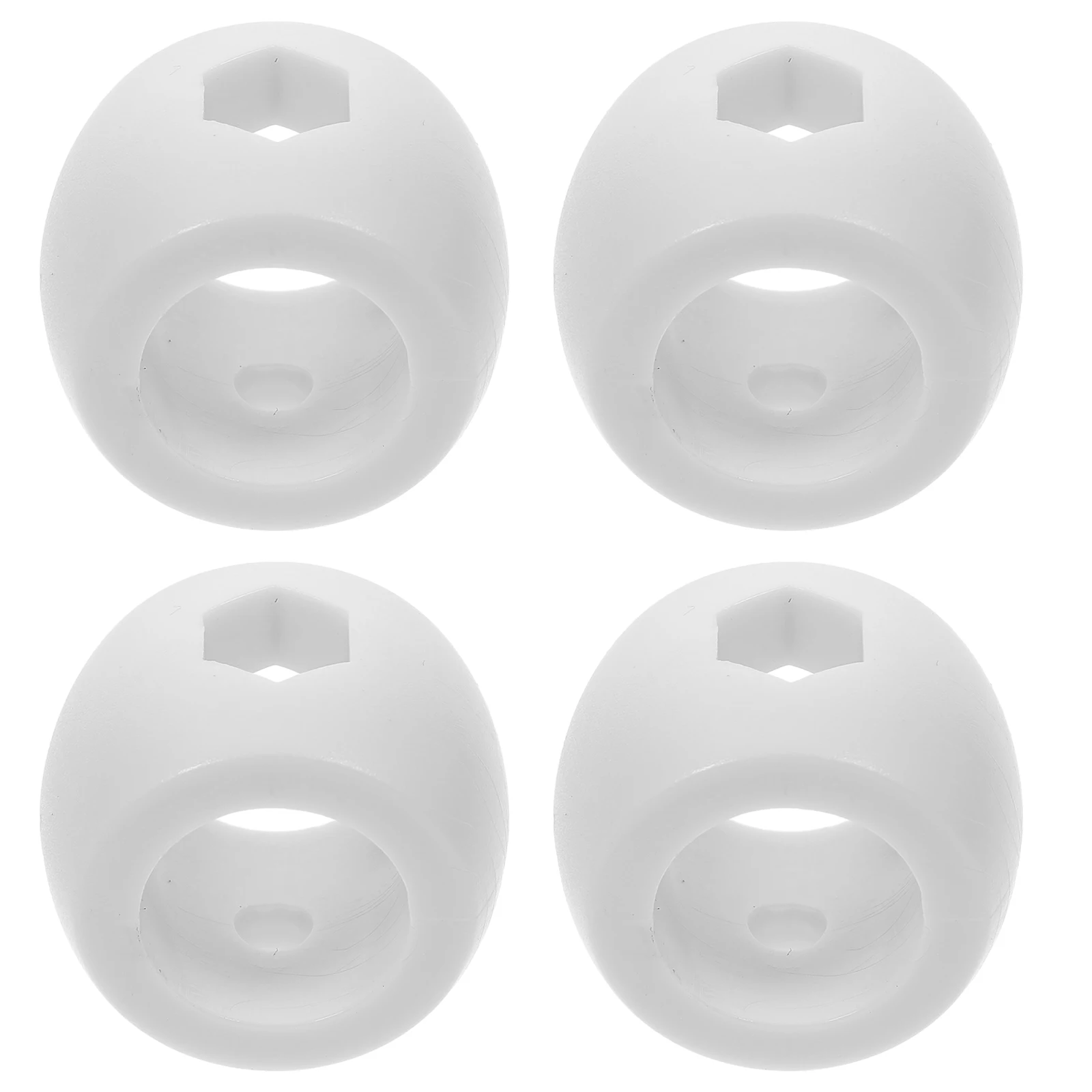 

4pcs Stop Coil Positioner for Foosball Machine Rod Bearings Replacement Plastic Goal Locator Ring Mini Tabletop Football