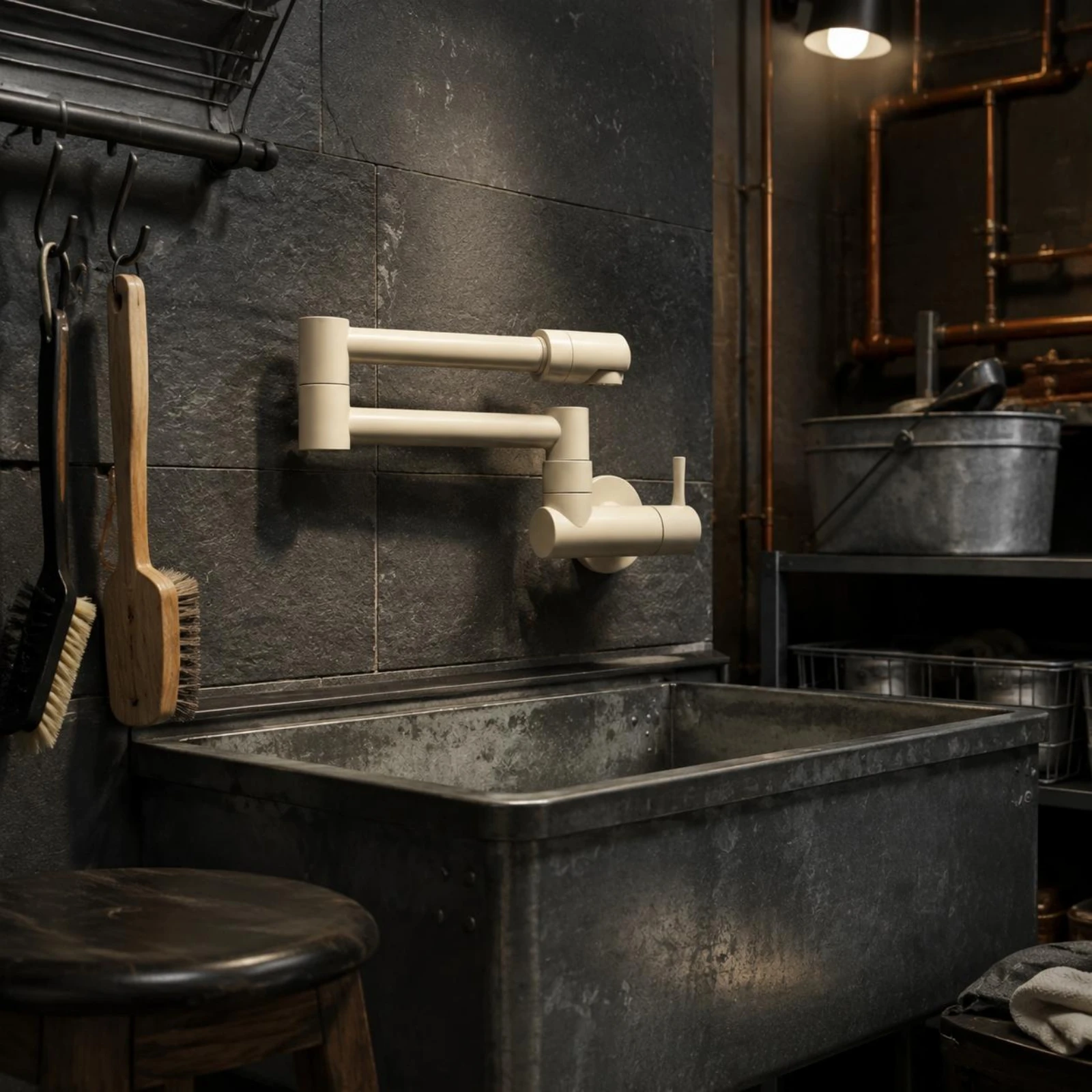 folding-faucet-space-saving-extendable-arm-faucet-plumbing-fixture-wall-mounted-brass-copper