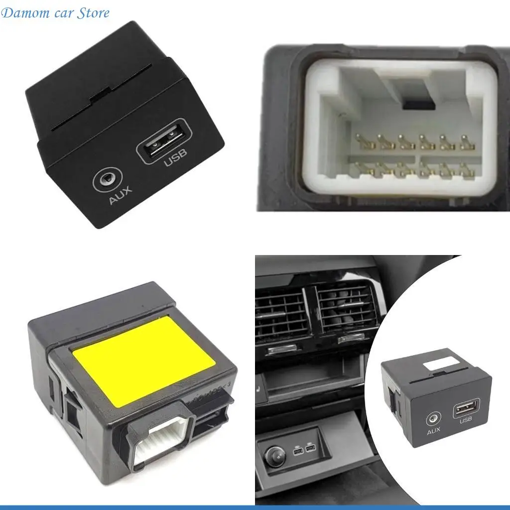 A2UC Easy Installation Car USB AUXiliary Input Port Interfaces for 96120D3500 96120-D3500 Enhances Sound Frequency Experience
