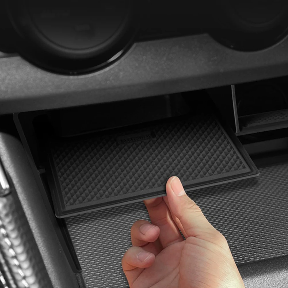 Super Sale Car Center Console Storage Box for Subaru Forester 2019-2024 LHD Car Tray Organizers Accessories Tidying