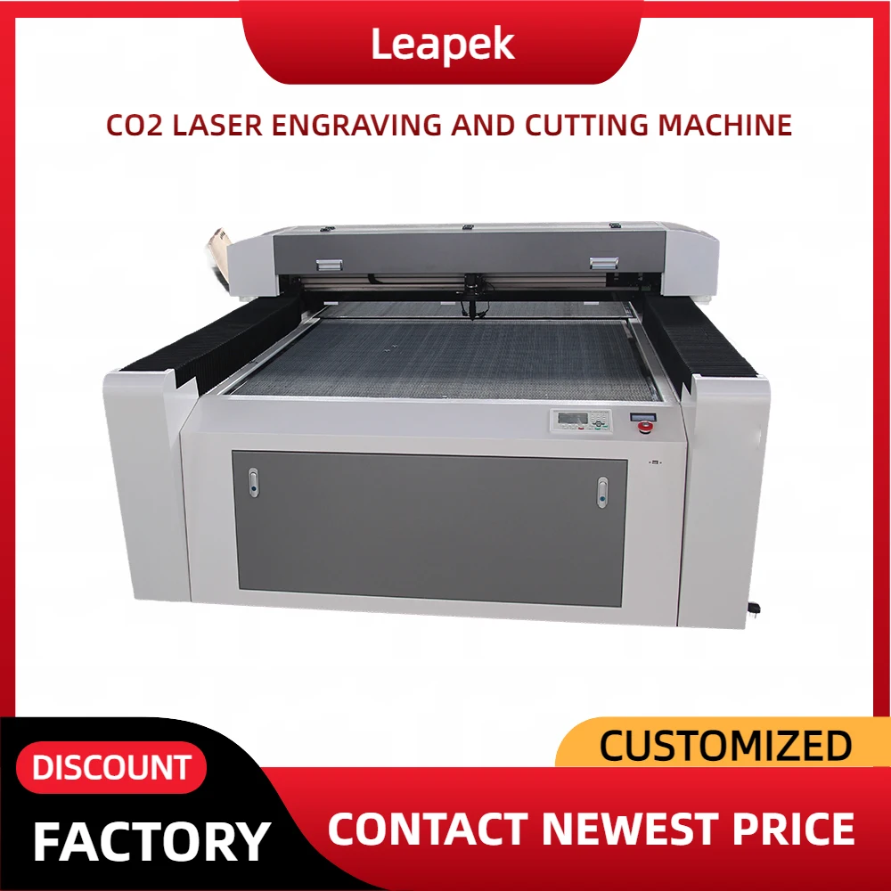 Macchina da taglio laser Co2 di grandi dimensioni 1300 * 2500mm 1325 Macchina CNC per taglio e incisione Lazer Co2 per legno acrilico