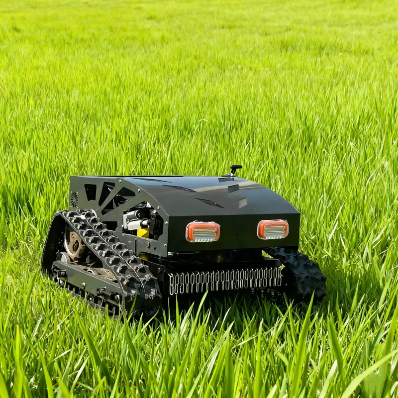 التحكم عن بعد جزازة العشب اللاسلكية ذاتية الدفع الشديدة المنحدر جزازة العشب آلة قطع مناسبة للحديقة والأرض المراعي #1