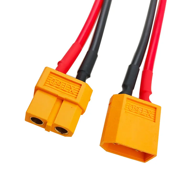 20Pcs XT60 Male Female Bullet Connectors with 14AWG Wire 15/20cm Set for RC Model Battery - Electrical Connector Kit
