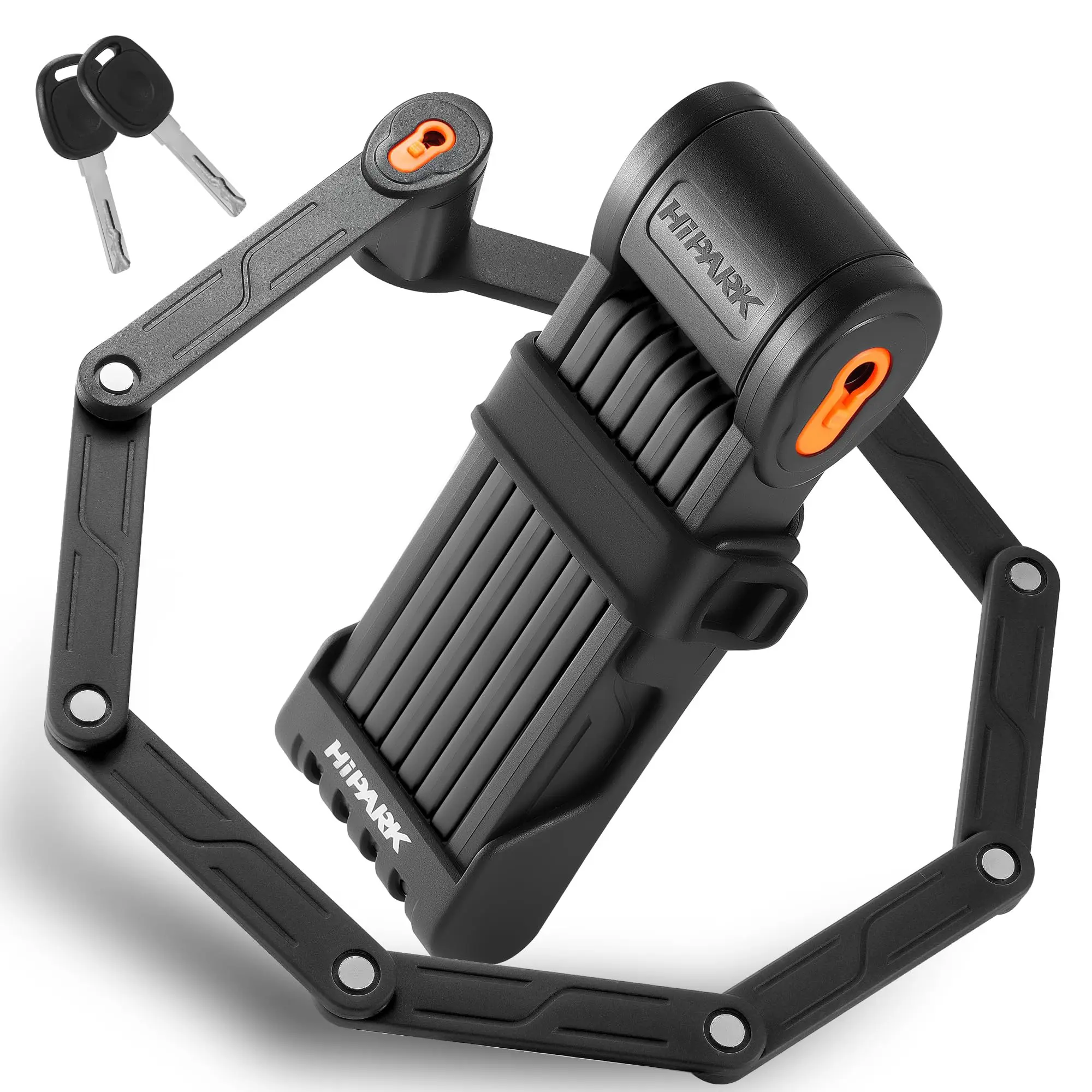 Serrure de vélo pliable sécurité antivol serrure de cyclisme vtt accessoires de vélo de route Scooter serrure de chaîne de vélo électrique