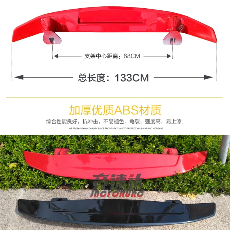 for Toyota Camry 2017-2018 car shape ABS material pseudo carbon fiber tail rear tail box spoiler