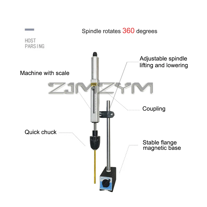 BD-4S Portable Electric Spark Machine Cutting Tap Machine 220V 400W Electrical Discharge Machining (EDM) Taps,Bolts,Screws,Drill