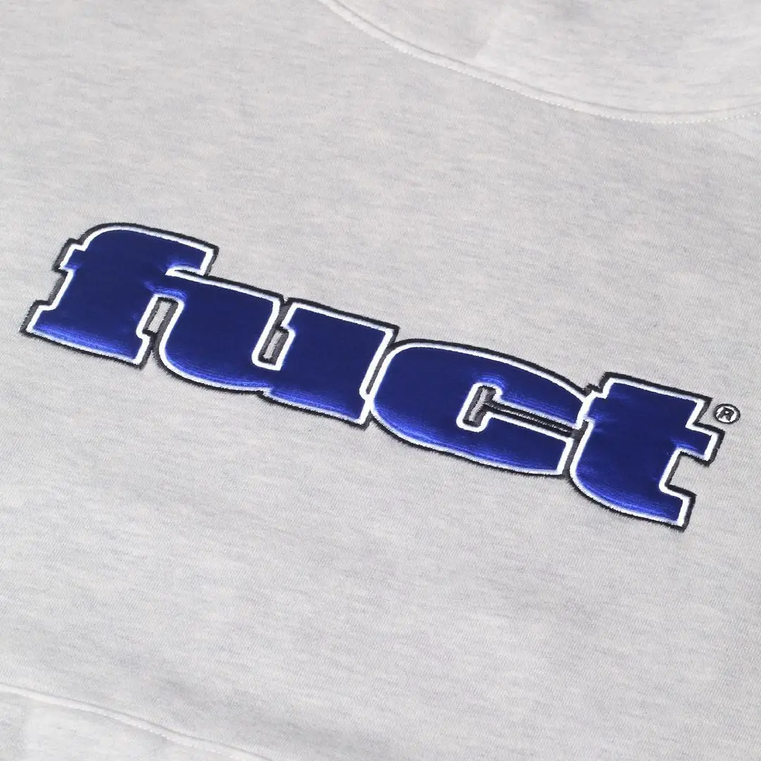 Fuct เสื้อกันหนาวลำลองทรงหลวม, เสื้อฮู้ดกันหนาวผู้ชายแฟชั่นใหม่เสื้อฮู้ดแขนยาวมีฮู้ด Y2k ฮาราจูกุสตรีทสูทวอร์ม