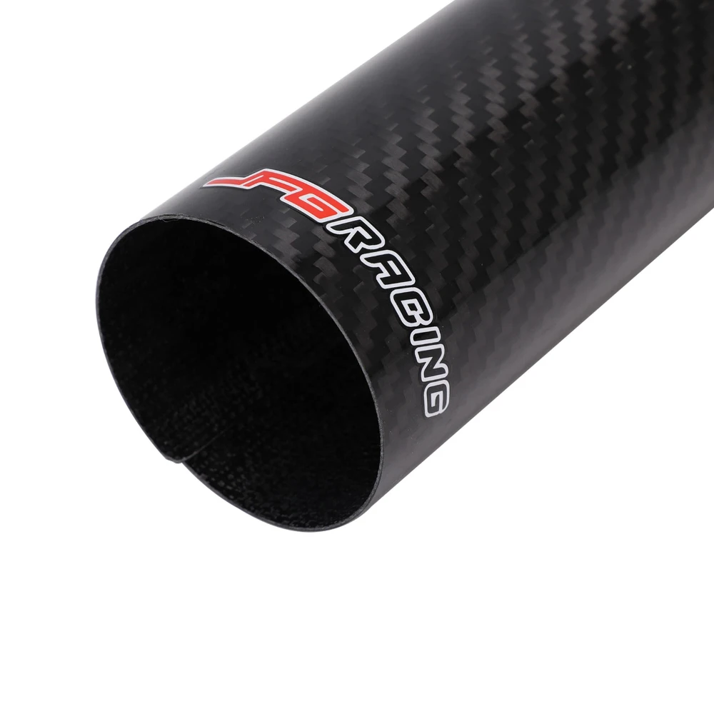 Motosiklet Karbon Fiber Ön Çatal Koruyucu Kaplama Evrensel YAMAHA HONDA KTM EXC SX SXF XC XCF XCW JFG Dirt Pit Bike Parçaları İçin