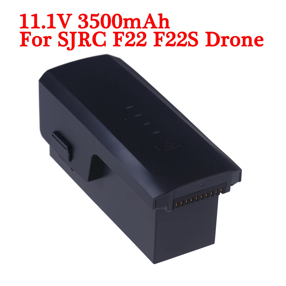 

For SJRC F22 F22S 4K PRO 5G Wifi GPS Drone Battery 11.1V 3500mAh RC Quadcopter Spare Parts LiPo Intelligent Lithium Battery