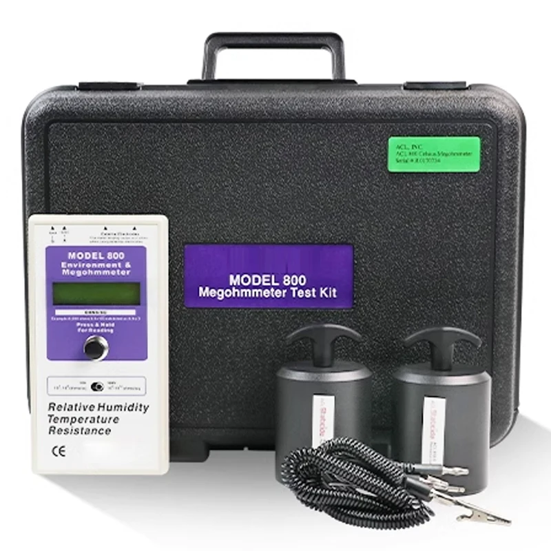 ACL-800 Heavy Hammer Surface Resistance Tester Weight Type Anti-static Floor Tester ANSI/ESD S4.1 Standard