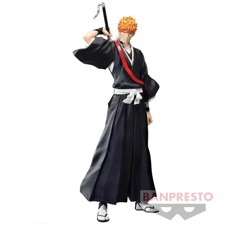 BANDAI Anime BLEACH Yamamoto Genryuusai Christmas Gifts or Collection Genuine Action Figure Model Toys IN SHELF