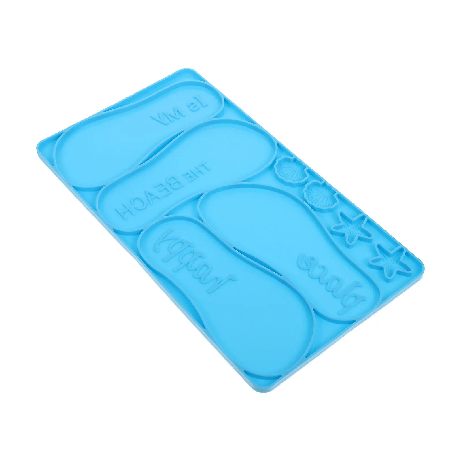 

Silicone Slipper Mold For Diy Wall Art Craft Epoxy Resin Projects Demolding Mold Supplies Household Craft Accessory