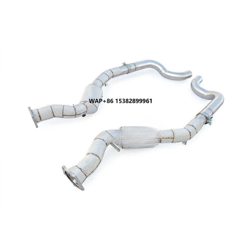 

Perfectly Customized Performance Exhaust Downpipe Specifically Designed for Panamera Turbo/Turbo S 4.8T 970 2009-2016