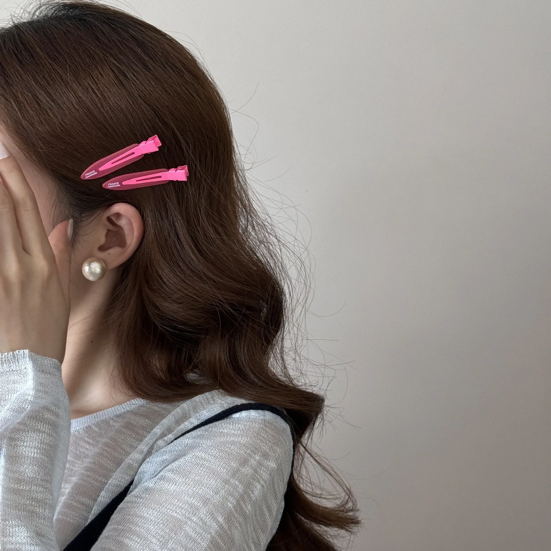กิ๊บติดผมอะซิเตท 2 ชิ้น กิ๊บหน - Women Accessories Online บทวิจารณ์และราคา