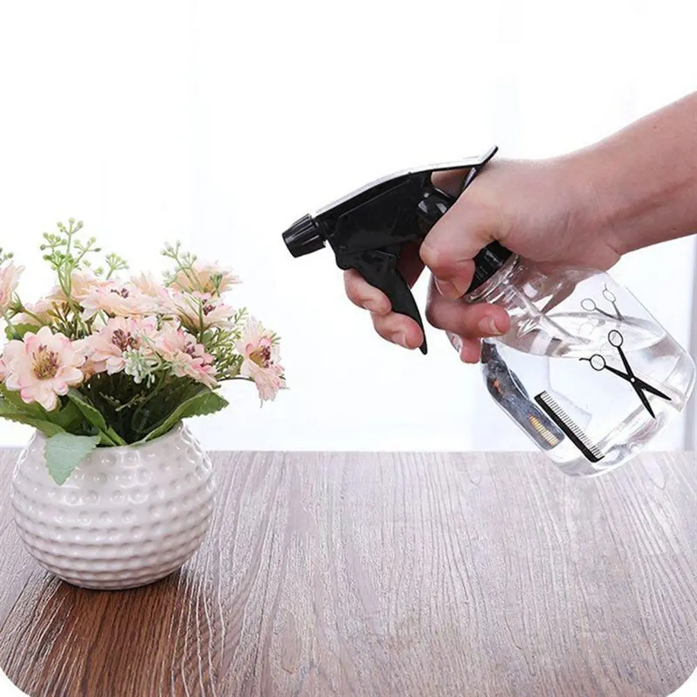 Botella de Spray vacía recargable de plástico, herramienta de pulverización de peluquería, plantas, flores, gran oferta