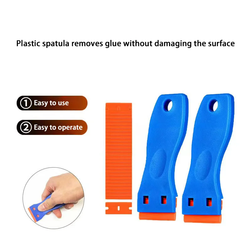 Multifunctional Glue Removal Scraper Plastic Glass Cleaning Scraper Used For Car Film Application Tool Razor Paint Scraper