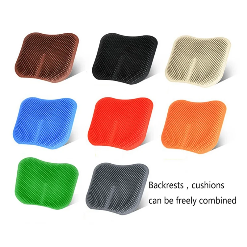 Car Silicone Cushion Four Seasons Universal Breathable Cool Cushion Cool Cushion Silicone Soft Cushion Car Supplies G